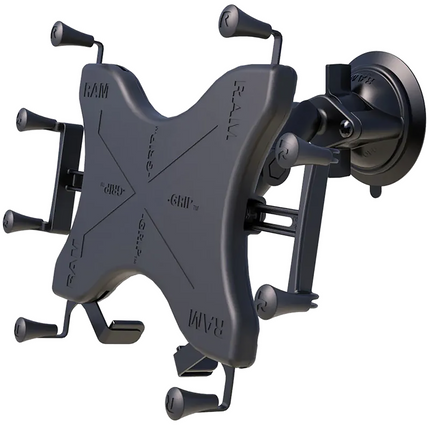RAM Mounts - X-Grip Large Tablet Mount with RAM Twist-Lock Suction Cup Base - RAM-B-166-UN11U