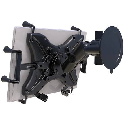 RAM Mounts - X-Grip Large Tablet Mount with RAM Twist-Lock Suction Cup Base - RAM-B-166-UN11U