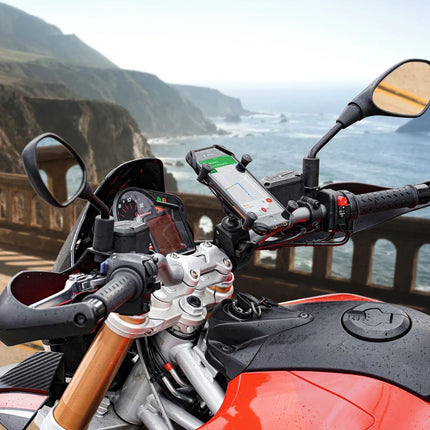 RAM Mounts - X-Grip Large Phone Mount with RAM Snap-Link Tough-Claw - RAM-HOL-UN10-400U
