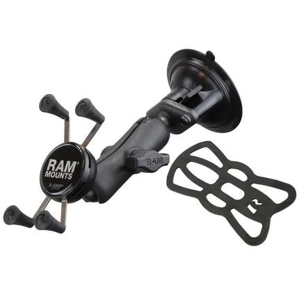 RAM Mounts - X-Grip Phone Mount with RAM Twist-Lock Suction Cup Base - RAM-B-166-UN7U