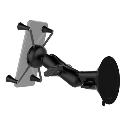 RAM Mounts - X-Grip Large Phone Mount with Twist-Lock Suction Cup - Medium - RAM-B-166-UN10U