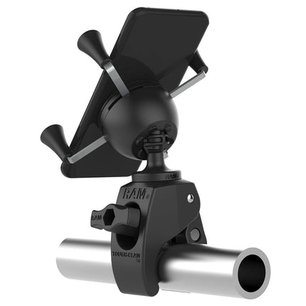 RAM Mounts - X-Grip Phone Mount with RAM Snap-Link Tough-Claw - RAM-HOL-UN7-400U