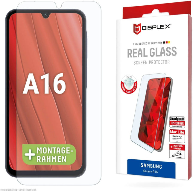 Real Glass Screenprotector - Displex - Casebump