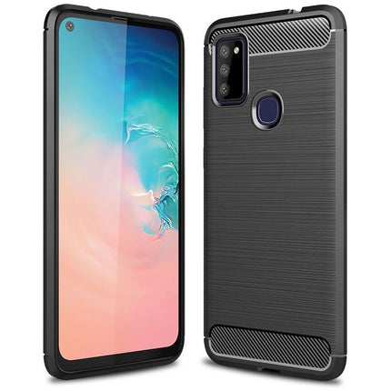 Samsung Galaxy M51 - Rugged Soft TPU Case - Black