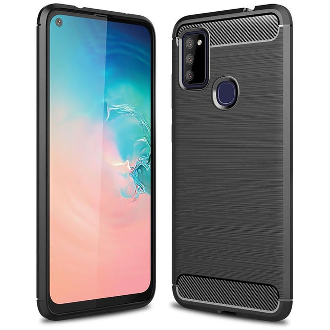 Samsung Galaxy M51 - Rugged Soft TPU Case - Black