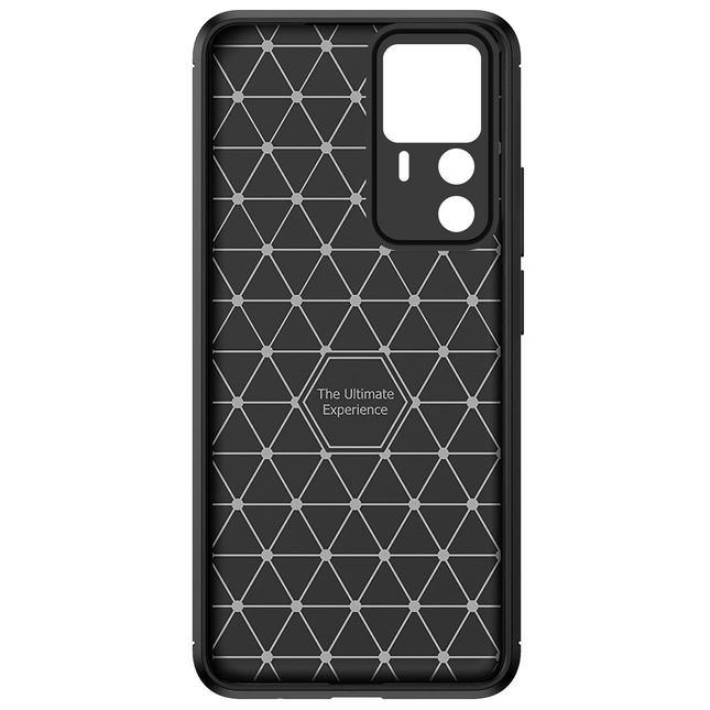 Xiaomi 12T Pro - Rugged Soft TPU Case - Black