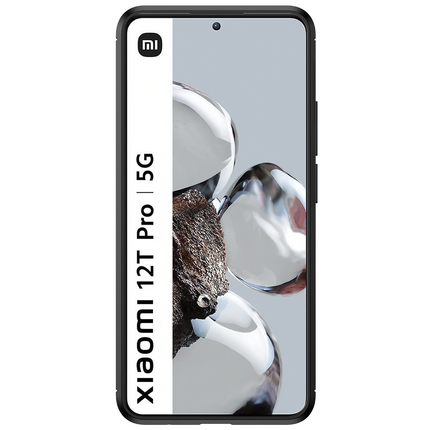 Xiaomi 12T Pro - Rugged Soft TPU Case - Black