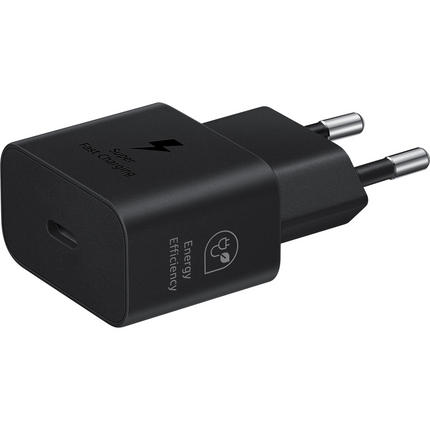 Samsung 25W USB-C Adapter - Black - GP-PTU022HEIBQ - T2510 (bulk packed)