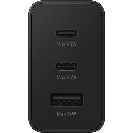 Samsung 65W Power Adapter Trio - Black - EP-T6530NBEGEU