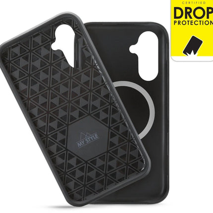 Samsung Galaxy A17 5G Black MagSafe Hoesje MagSafe Hoesje Zwart - My Style - Casebump