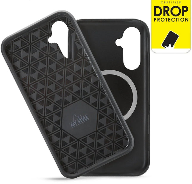 Samsung Galaxy A17 5G Black MagSafe Hoesje MagSafe Hoesje Zwart - My Style - Casebump