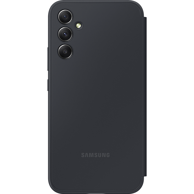 Samsung Galaxy A34 - Smart View Wallet Case - Black - EF-ZA346CBEGWW