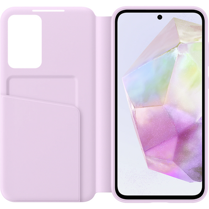 Samsung Galaxy A35 - Smart View Wallet Case - Lavender - EF-ZA356CVEGWW