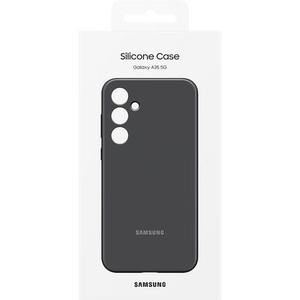 Samsung Galaxy A35 - Silicone Case - Black - EF-PA356TBEGWW