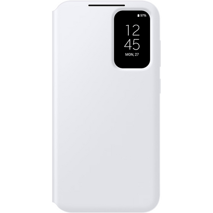 Samsung Galaxy S23 FE - Smart View Wallet Case - White - EF-ZS711CWEGWW