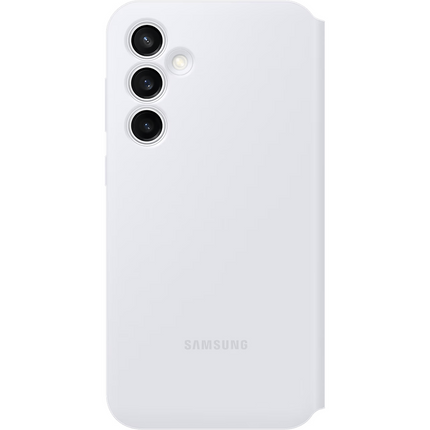 Samsung Galaxy S23 FE - Smart View Wallet Case - White - EF-ZS711CWEGWW