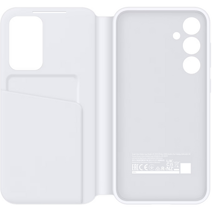 Samsung Galaxy S23 FE - Smart View Wallet Case - White - EF-ZS711CWEGWW