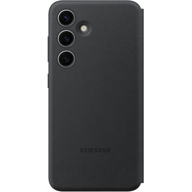 Samsung Galaxy S24 - Smart View Wallet Case - Black - EF-ZS921CBEGWW
