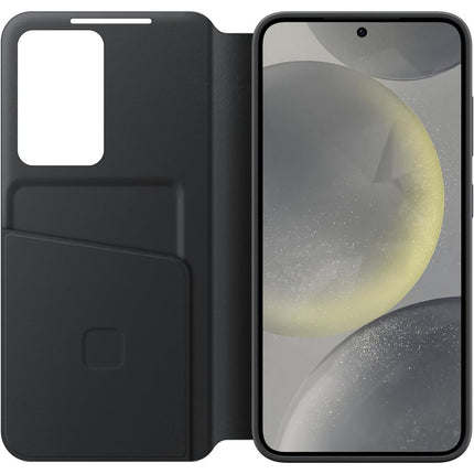 Samsung Galaxy S24 - Smart View Wallet Case - Black - EF-ZS921CBEGWW