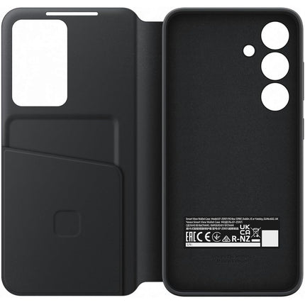 Samsung Galaxy S24 - Smart View Wallet Case - Black - EF-ZS921CBEGWW