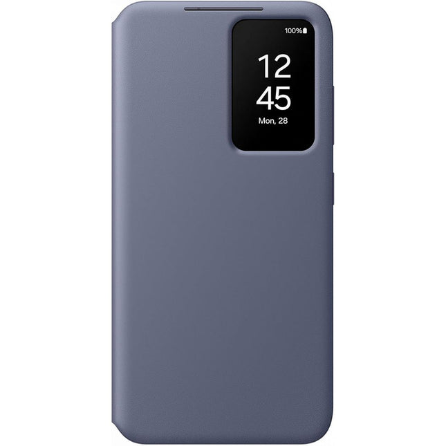Samsung Galaxy S24+ - Smart View Wallet Case - Violet - EF-ZS926CVEGWW