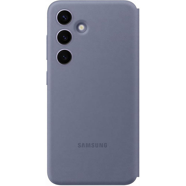 Samsung Galaxy S24+ - Smart View Wallet Case - Violet - EF-ZS926CVEGWW
