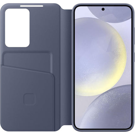 Samsung Galaxy S24+ - Smart View Wallet Case - Violet - EF-ZS926CVEGWW