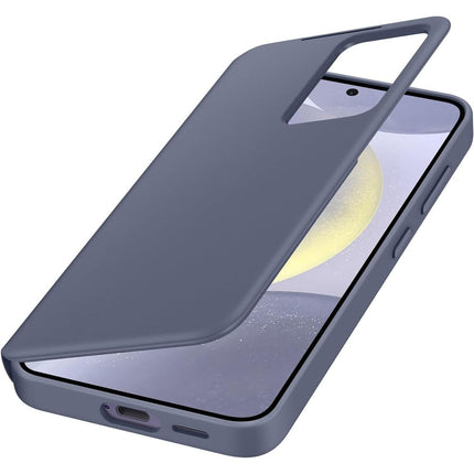 Samsung Galaxy S24+ - Smart View Wallet Case - Violet - EF-ZS926CVEGWW