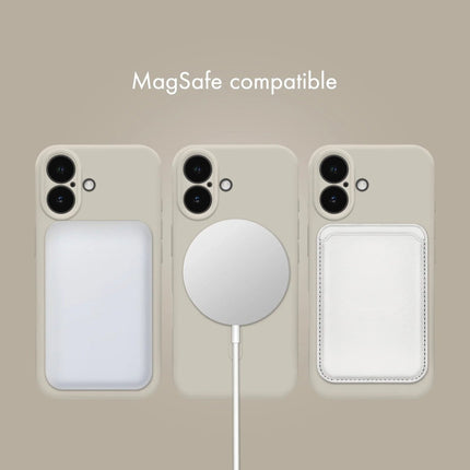 Samsung Galaxy S25 Fe 5G Antique White MagSafe Hoesje MagSafe Hoesje Wit - My Style - Casebump