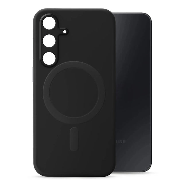 Samsung Galaxy S25 Fe 5G Black MagSafe Hoesje MagSafe Hoesje Zwart - My Style - Casebump