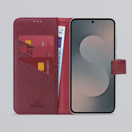 Samsung Galaxy S25 Fe 5G Bordeaux Hoesje Hoesje - My Style - Casebump