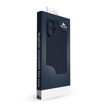 Samsung Galaxy S25 Fe 5G Midnight Blue MagSafe Hoesje MagSafe Hoesje - My Style - Casebump