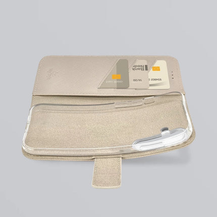 Samsung Galaxy S25 Fe 5G Warm Taupe Hoesje Taupe Hoesje Taupe - My Style - Casebump