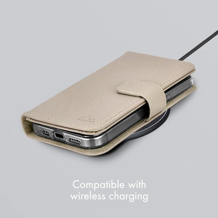 Samsung Galaxy S25 Fe 5G Warm Taupe Hoesje Taupe Hoesje Taupe - My Style - Casebump