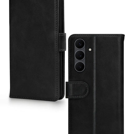 Samsung Galaxy S25 Fe Black Wallet Book Case Wallet Book Case Zwart - Mobilize - Casebump