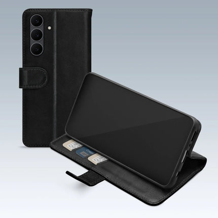 Samsung Galaxy S25 Fe Black Wallet Book Case Wallet Book Case Zwart - Mobilize - Casebump