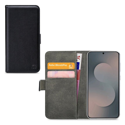 Samsung Galaxy S25 Fe Black Wallet Book Case Wallet Book Case Zwart - Mobilize - Casebump