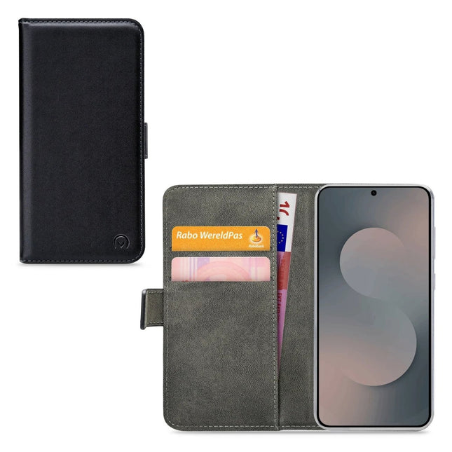 Samsung Galaxy S25 Fe Black Wallet Book Case Wallet Book Case Zwart - Mobilize - Casebump