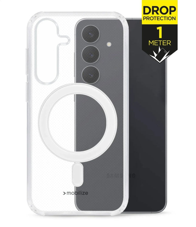 Samsung Galaxy S25 Fe Clear MagSafe Hoesje MagSafe Hoesje Transparant - Mobilize - Casebump