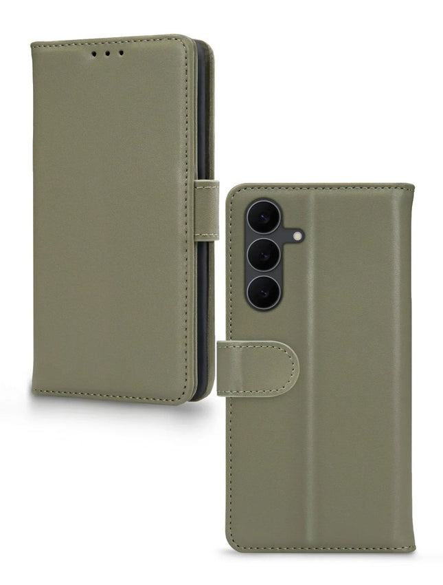 Samsung Galaxy S25 Fe Green Wallet Book Case Wallet Book Case - Mobilize - Casebump