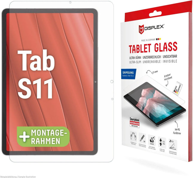 Samsung Galaxy Tab S11 Glass Screenprotector - Displex - Casebump