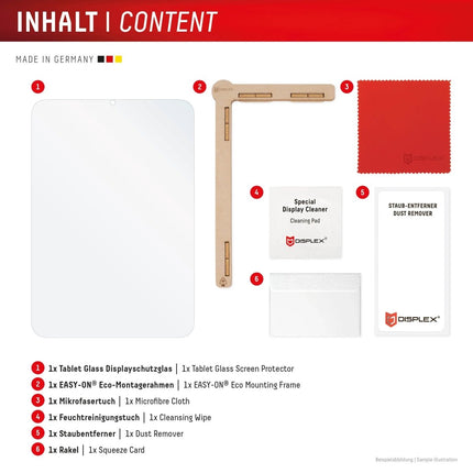 Samsung Galaxy Tab S11 Glass Screenprotector - Displex - Casebump
