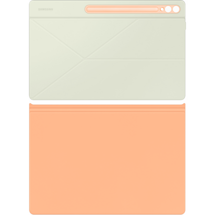 Samsung Galaxy Tab S10 Ultra / S9 Ultra - Book Cover - Orange - EF-BX910POEGWW
