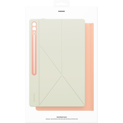 Samsung Galaxy Tab S10 Ultra / S9 Ultra - Book Cover - Orange - EF-BX910POEGWW
