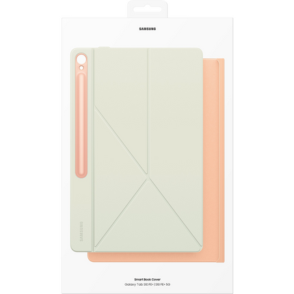 Samsung Galaxy Tab S10 FE+ - Book Cover - Orange - EF-BX620POEGWW