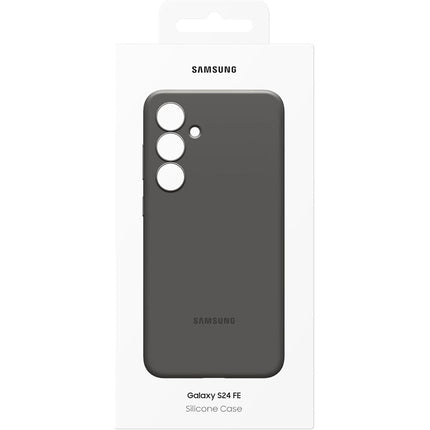 Samsung Galaxy S24 FE - Silicone Case - Black - EF-PS721CBEGWW