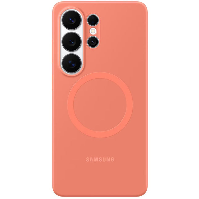 Samsung Galaxy S26 Ultra - Silicone Magnet Case - Coral - EF-ES948COEGWW