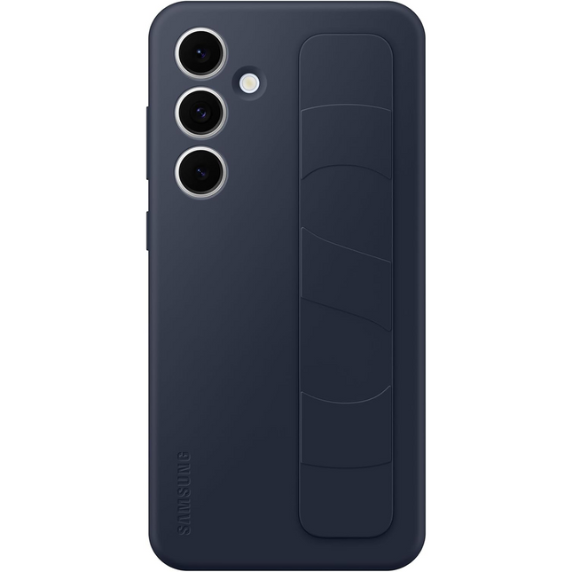 Samsung Galaxy S24 FE- Standing Grip Case - Blue Black EF-GS721CNEGWW