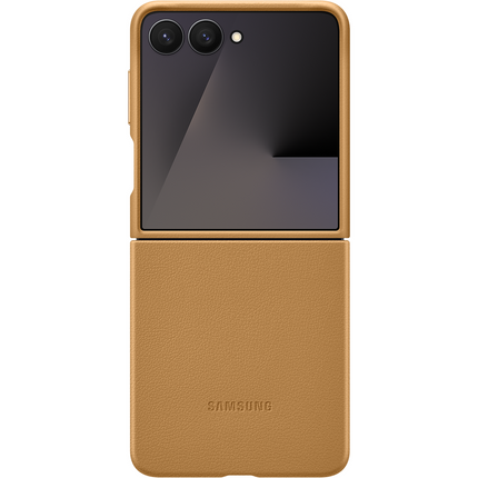 Samsung Galaxy Z Flip7 - KindSuit Case - Camel - EF-VF766PAEGWW
