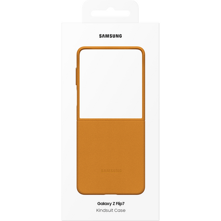 Samsung Galaxy Z Flip7 - KindSuit Case - Camel - EF-VF766PAEGWW